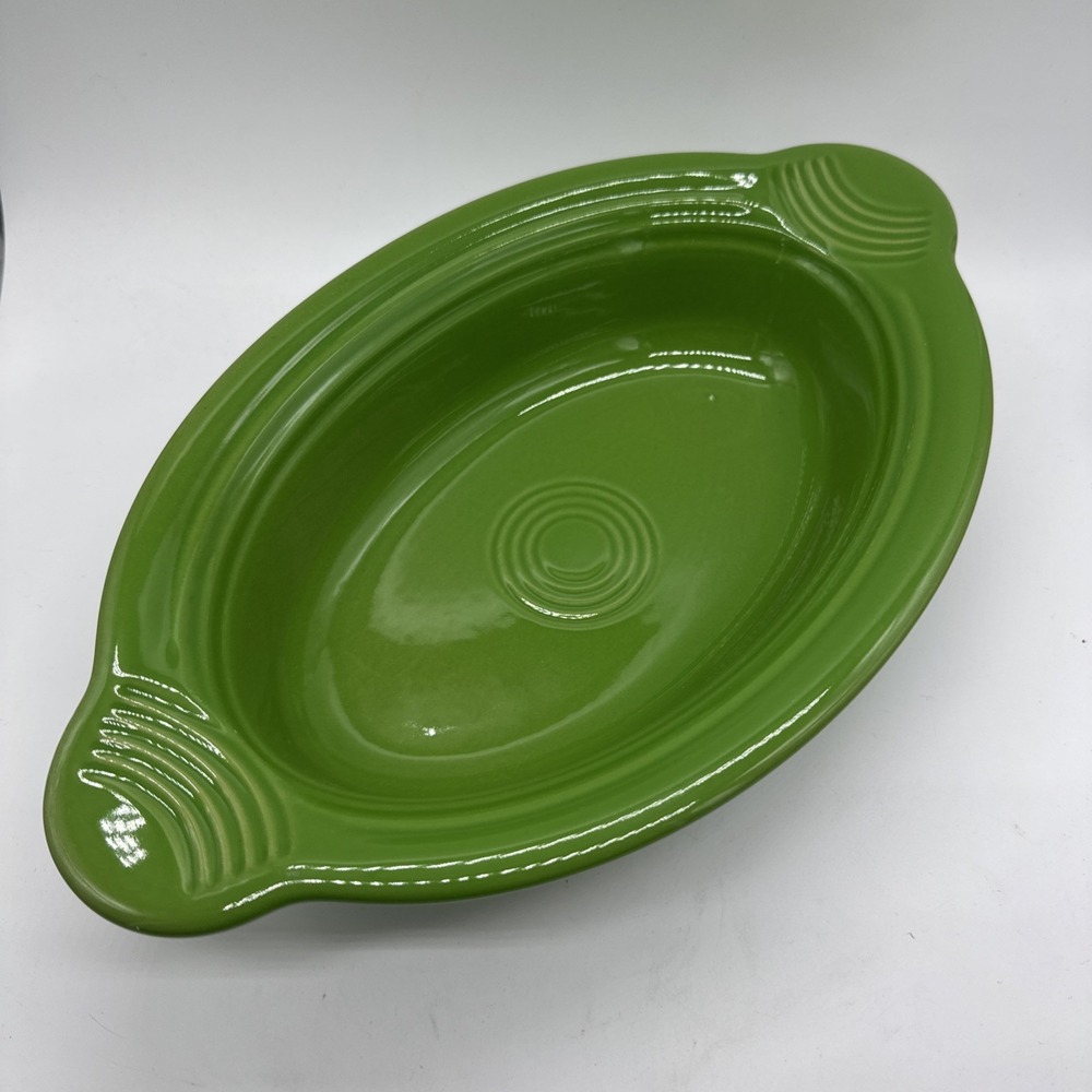 Fiesta Individual Oval Casserole Baker Shamrock